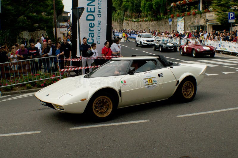 Lancia Stratos at Bergamo Historic Grand Prix 2015