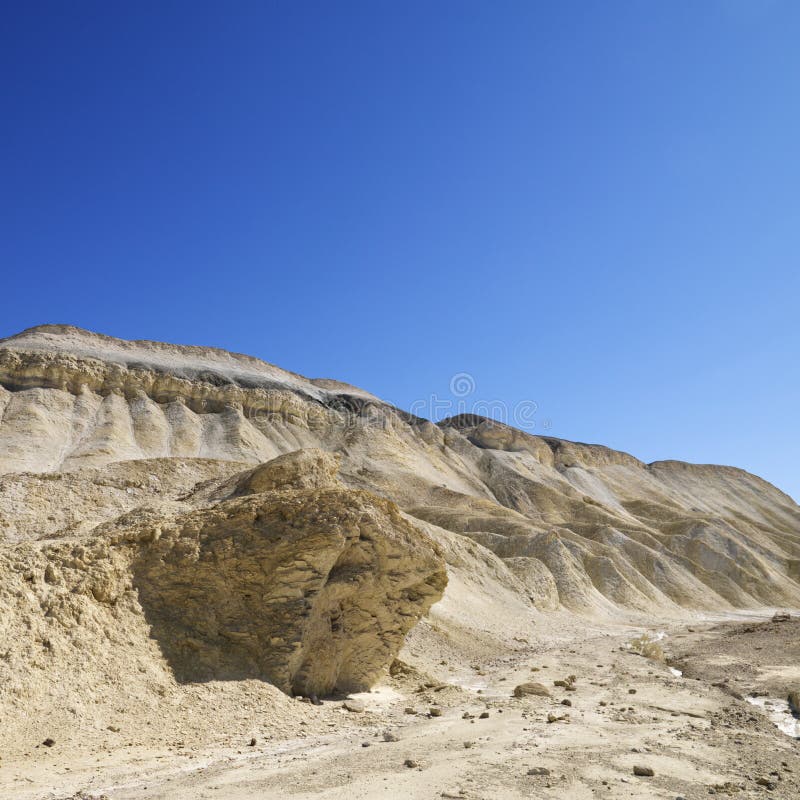Land Formation in Death Valley. Stock Photo Image of remote