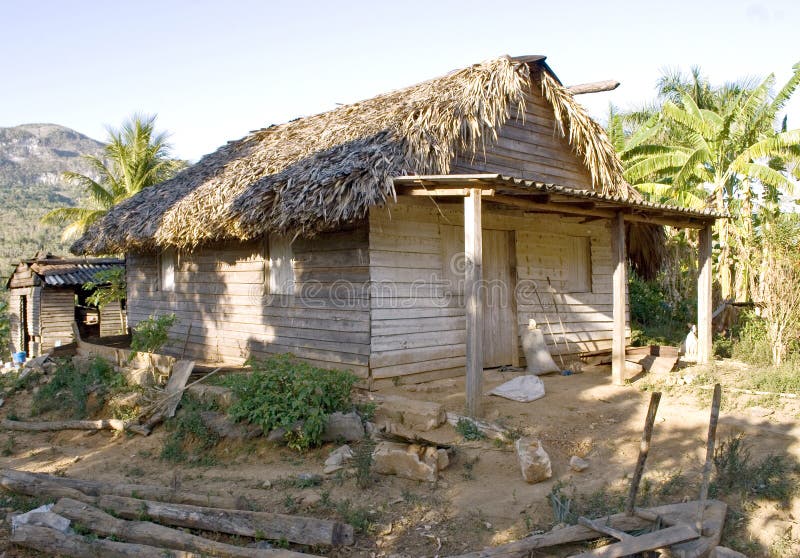 A rural house in cuba. A rural house in cuba