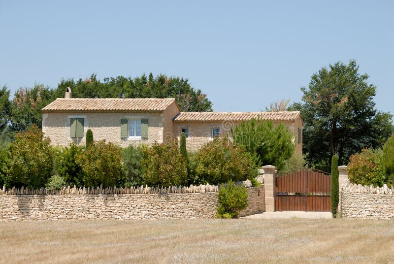 Rural house in the Provence, southern France. Rural house in the Provence, southern France