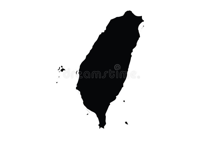 Landform för översiktskarta stock illustrationer