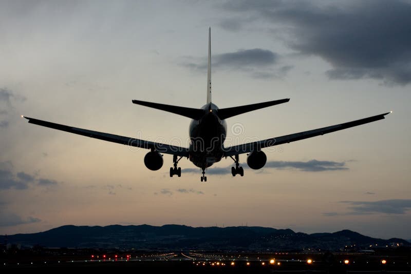 Landing At Osaka Itami Airport