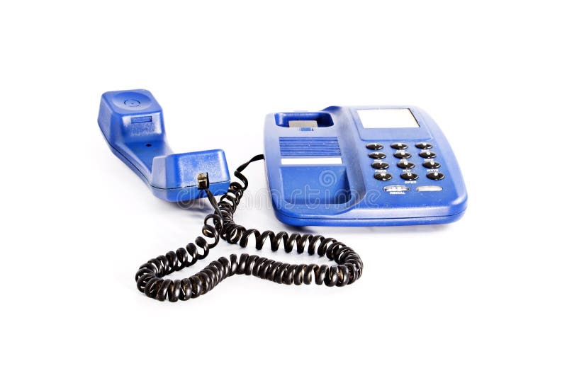 Landline phone stock photo. Image of call, residential 49816048