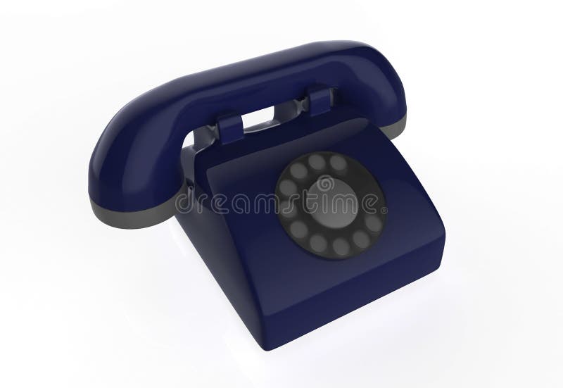 Landline phone vector illustration Landline phone vector illustration