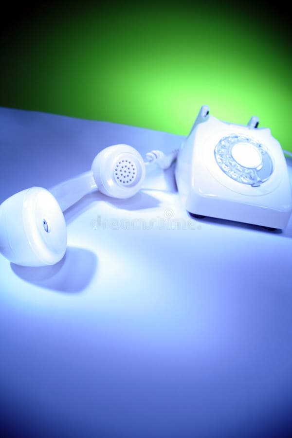 Landline Telephone Receiver Stock Image Image of engage, busy 2562879