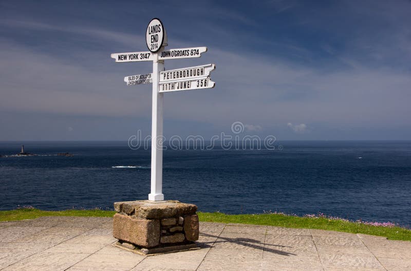 Lands End, Cornwall, Great Britain Stock Image Image of coast