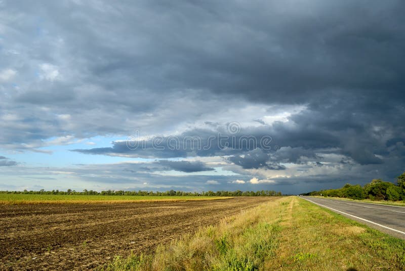 Landscape stock image. Image of easily, opened, meadow - 16674531