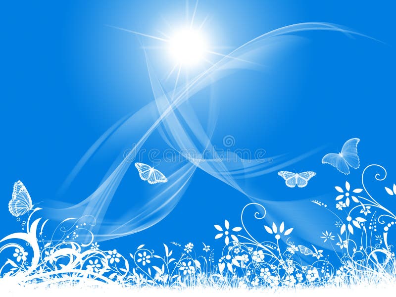 Landscape vector illustration