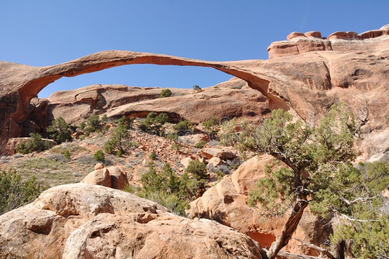 Landscape Arch in Arches National Park