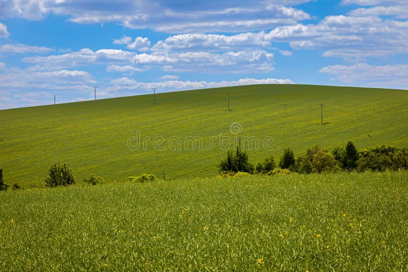 Krajina v okolí města Myjava