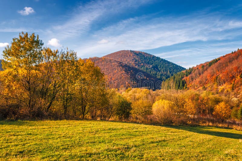 Krajina v jesenných farbách, Slovensko.