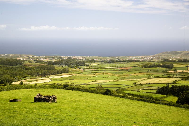 Landscape from Azores in Portugal