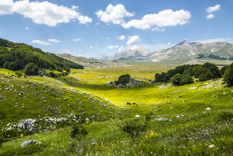 Landscape of Campo Imperatore