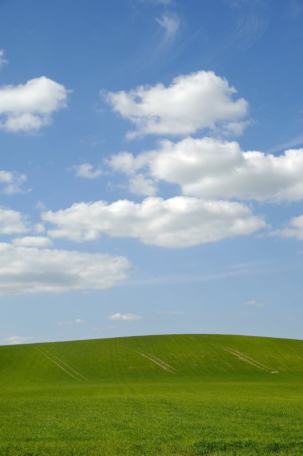 Landscape and clouds