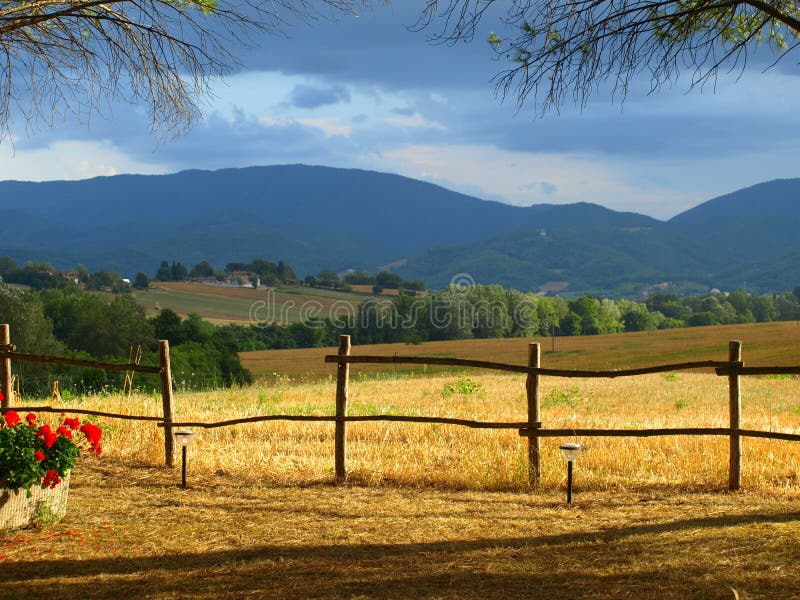 Landscape in countryside