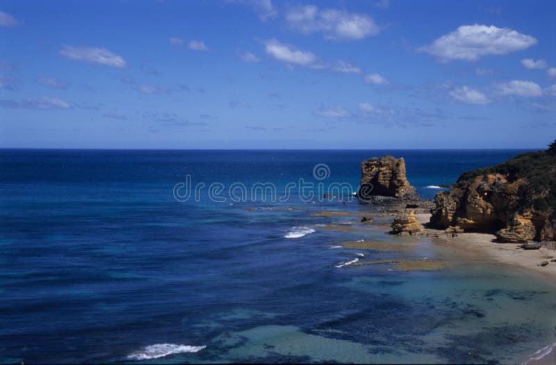 Landscape in the Great Ocean Road