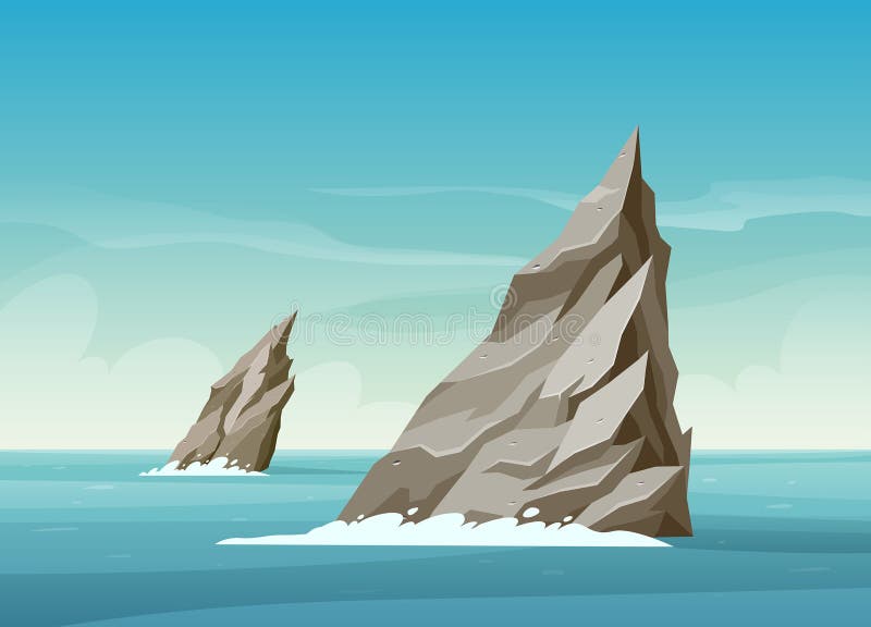Sharp Rocks Stock Illustrations – 1,214 Sharp Rocks Stock Illustrations,  Vectors & Clipart - Dreamstime