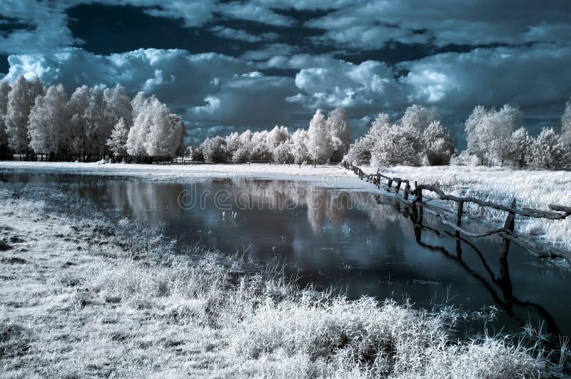 Landscape in the infrared