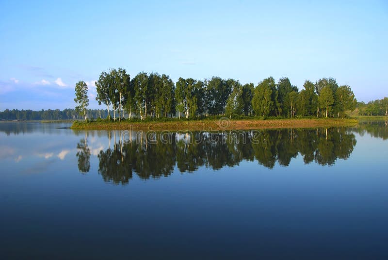 Landscape on the lake