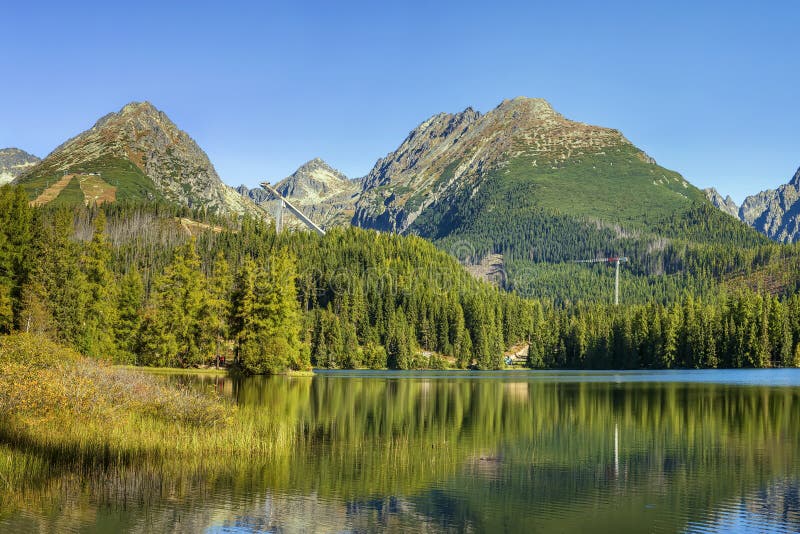 Strbske Pleso lake, Slovakia