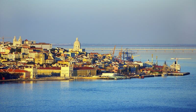 Landscape of Lisboa, Portugal.