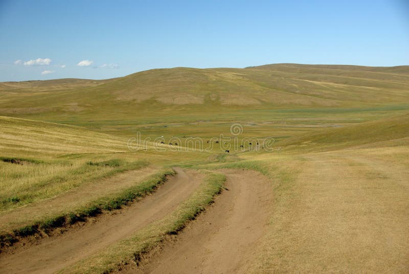 Landscape in Mongolia