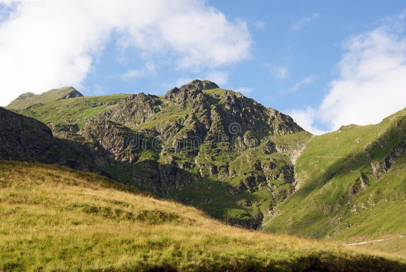 Landscape: mountain top