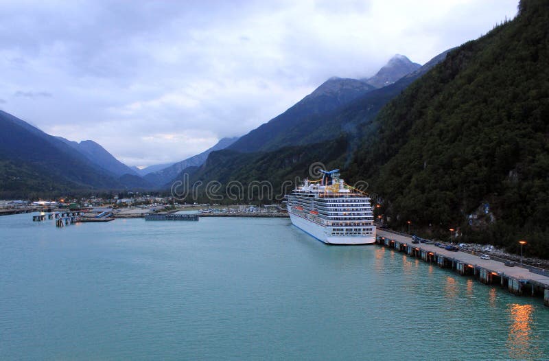 Landscape with Mountains and Ship