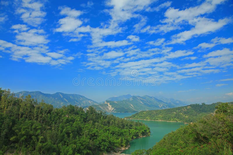Landscape of Nan-Hua Reservoir, Tainan, Taiwan