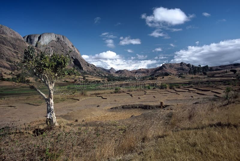 Landscape near Ambalavao,Madagascar