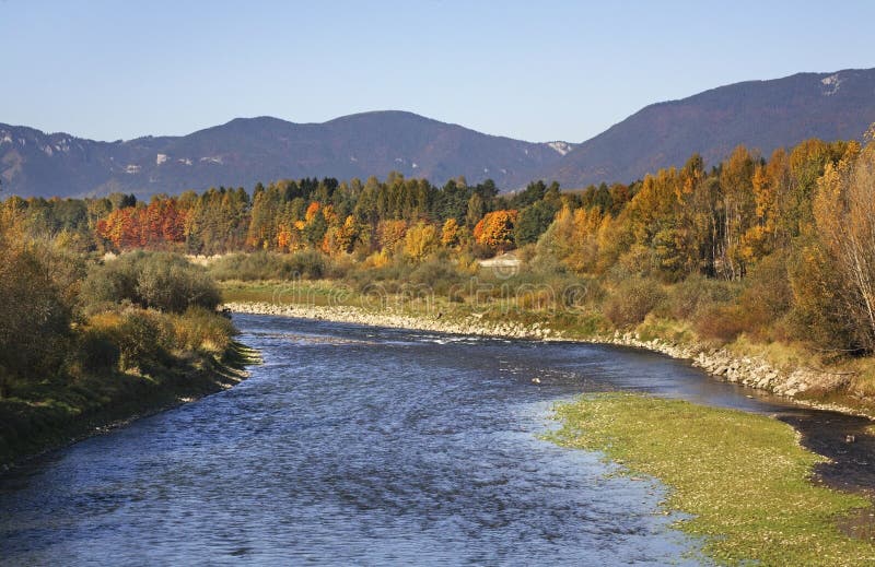 Landscape near Liptovsky Mikulas. Slovakia