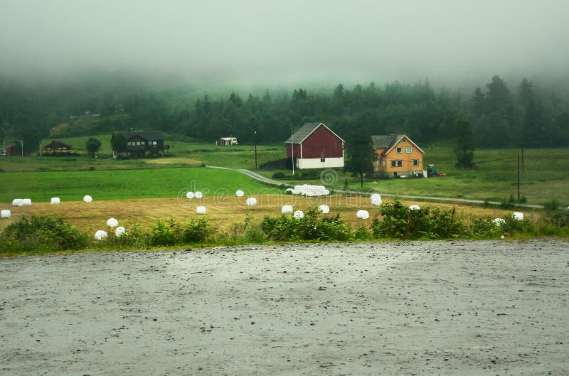 The Landscape of Norway stock image. Image of meadows - 38863363