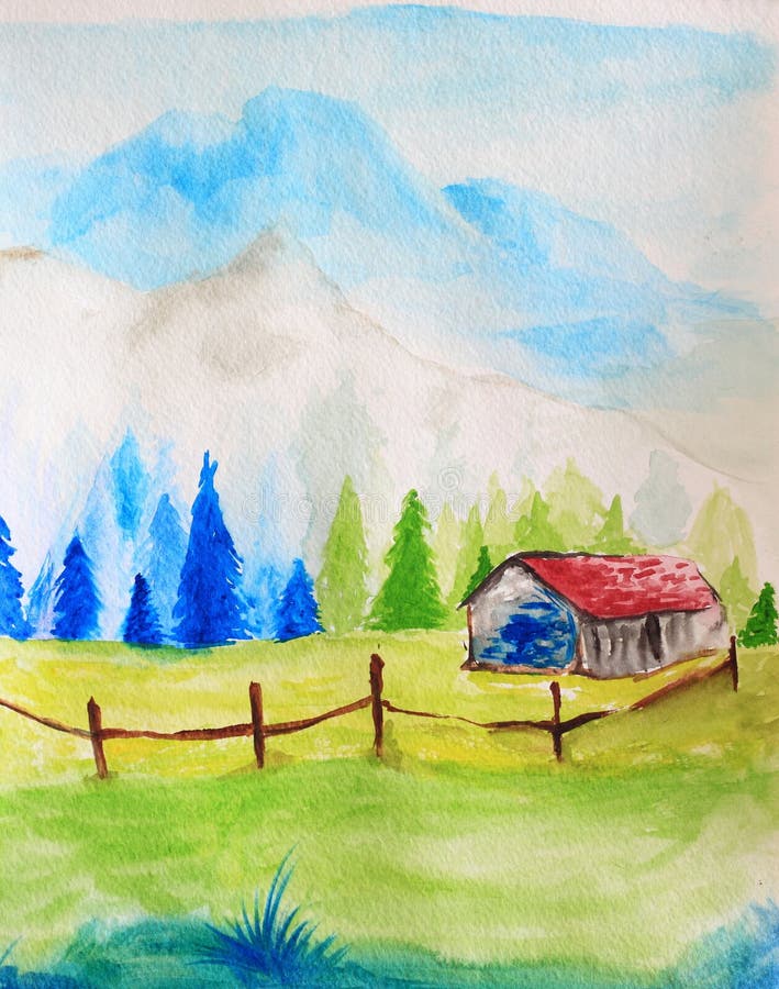 How to Draw Landscapes  Landscape Drawing for Beginners