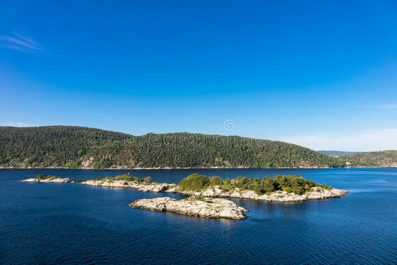 Landscape in the Oslofjord