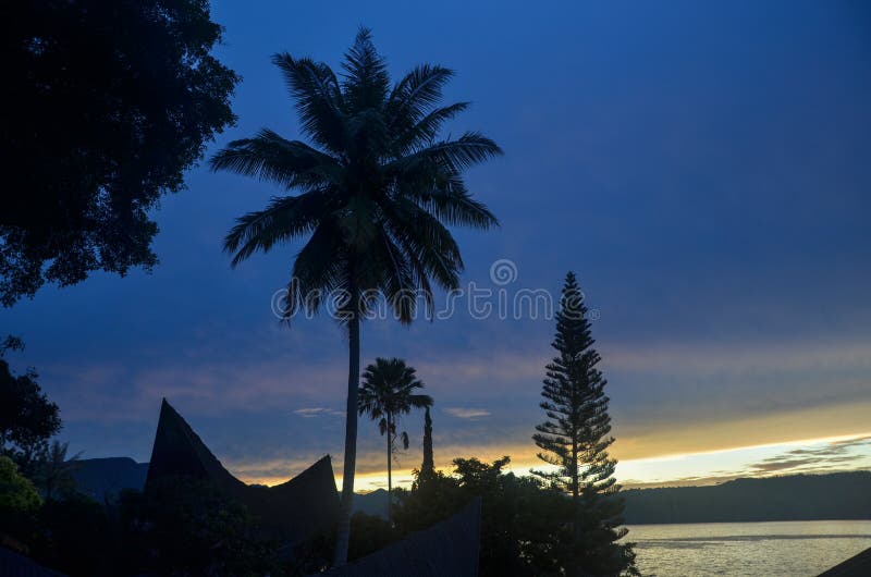 Lake Toba, North Sumatra, Indonesia royalty free stock image Lake Toba, North Sumatra, Indonesia royalty free stock image