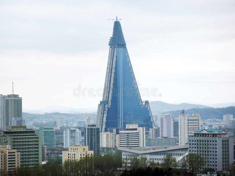 Landscape. Pyongyang. North Korea. royalty free stock photos