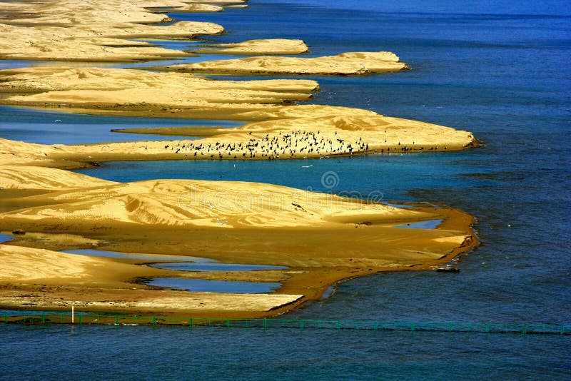 Landscape of Qinghai Lake