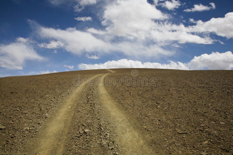 Landscape with a road