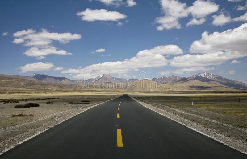 Landscape with a road