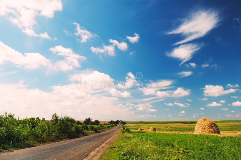 Landscape with road