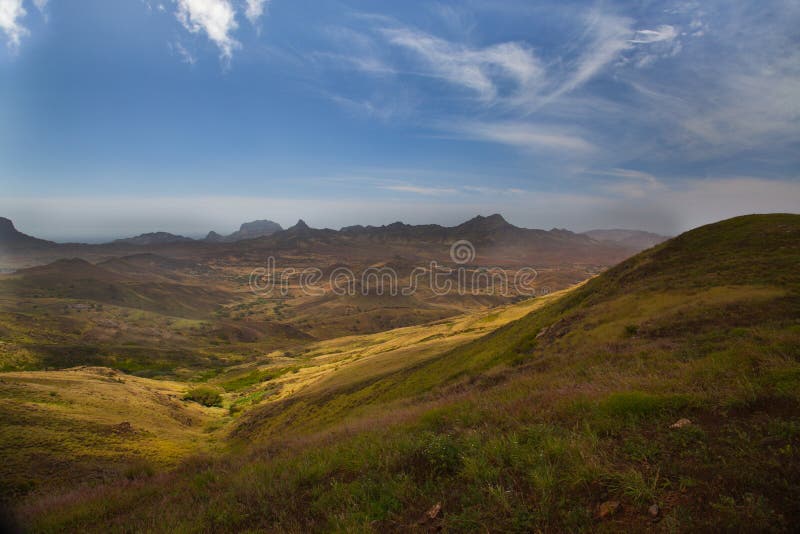 Landscape of Rolling Hills and Valleys Stock Photo Image of ecology