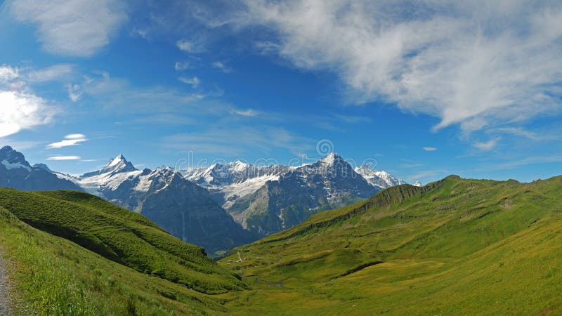 Landscape of the snow mountain