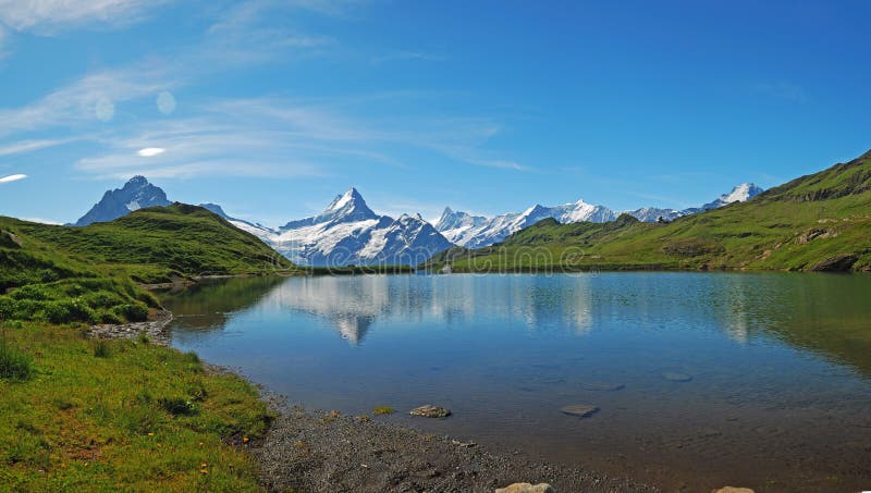 Landscape of the snow mountain