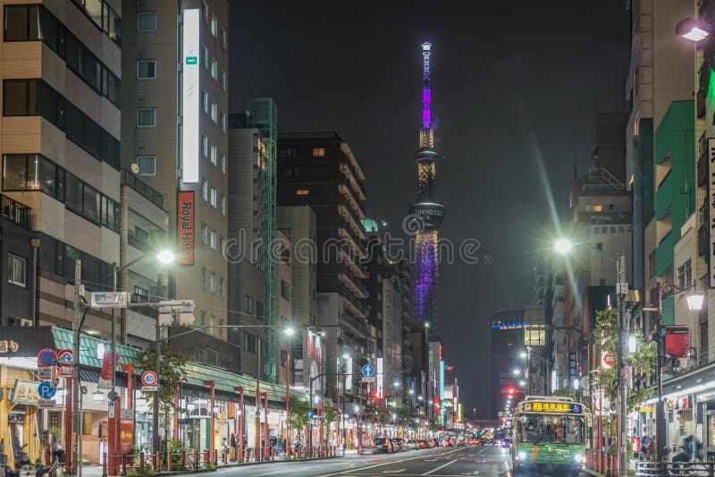 Landscape with Tokyo Sky Tree. Shooting Location:Sumida -ku, Tokyo