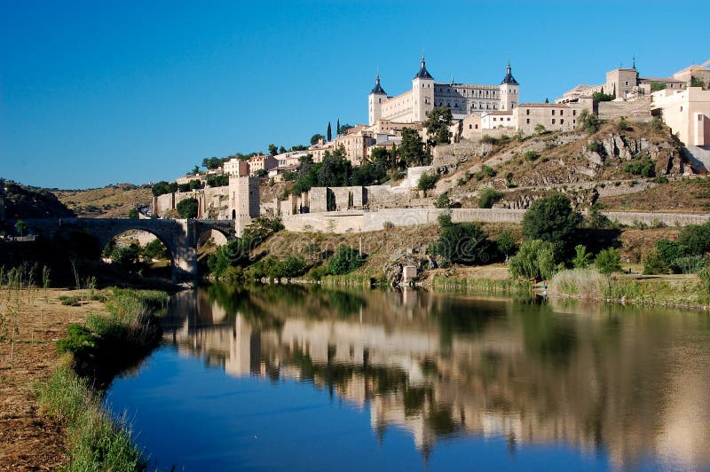 Landscape of Toledo stock photo. Image of architecture 27384120