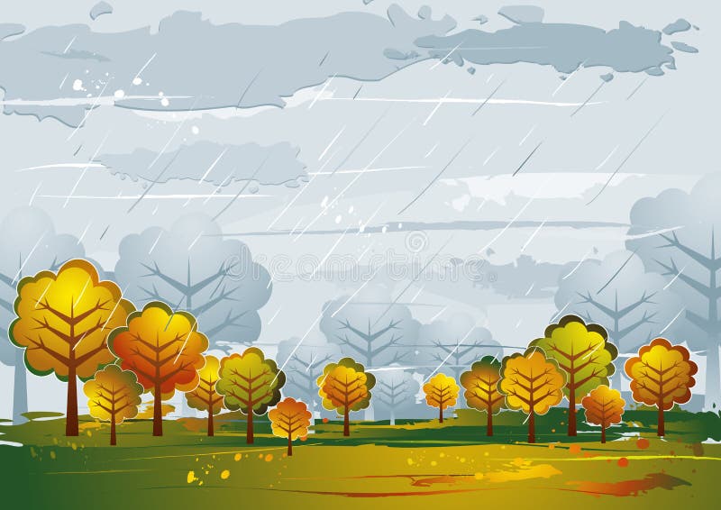 Many trees, vector stock vector. Illustration of form - 1956859