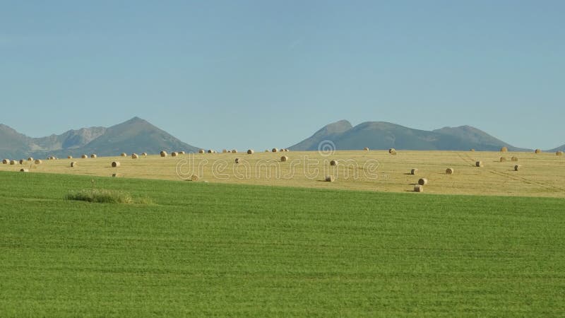 Landscape view of mountain High Tatras, Slovakia