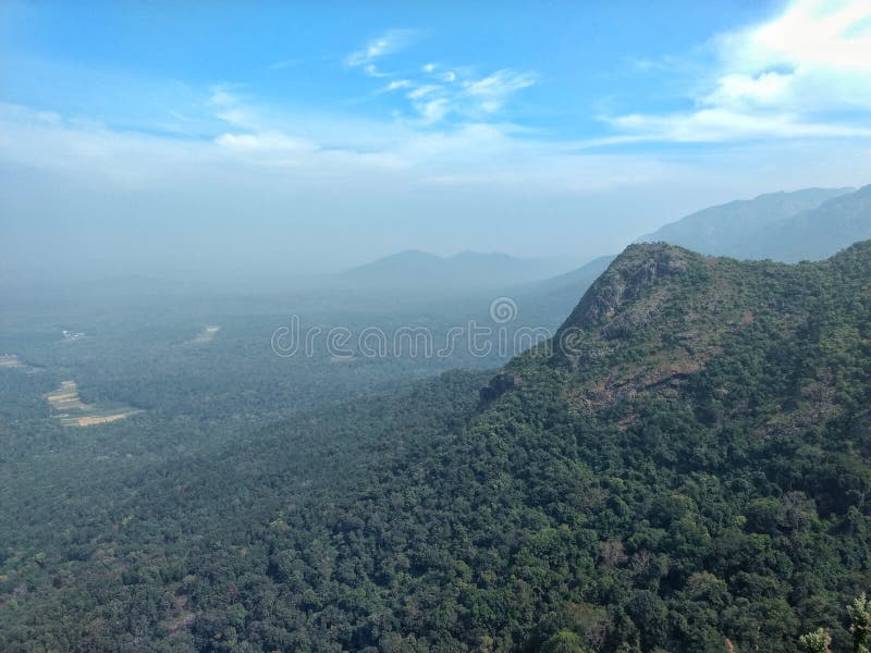 Landscape View Of Ooty Hills Mountain Tamilnadu India Stock Photo