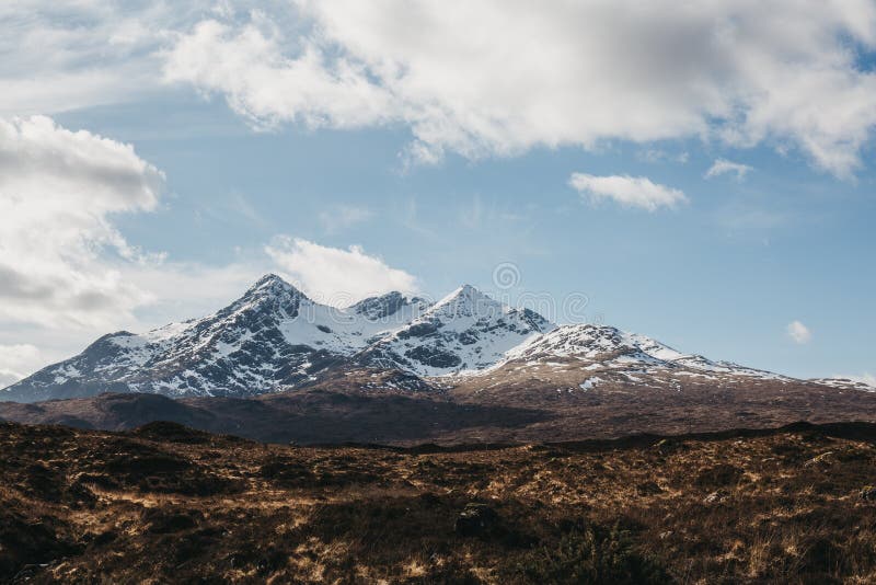 Landscape view of Scottish Highlands, Scotland.