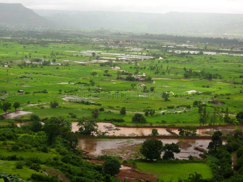 Landscape view of valley